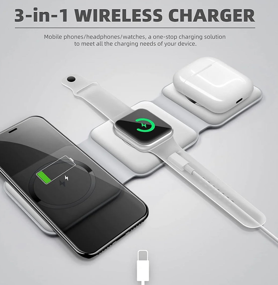 3-in-1 Wireless Charging Pad