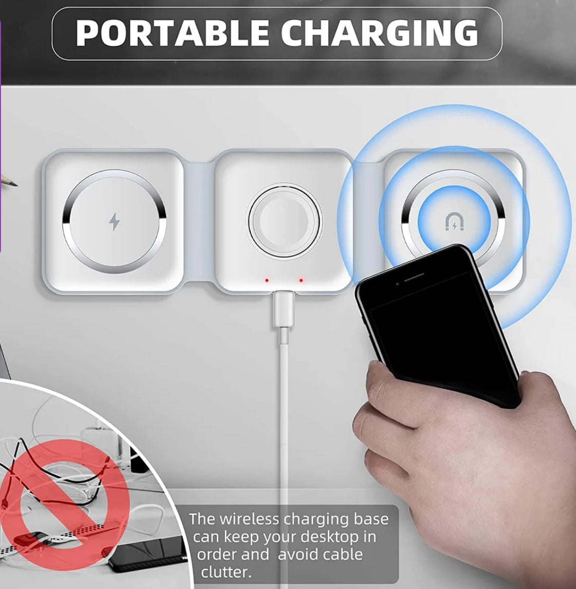 3-in-1 Wireless Charging Pad